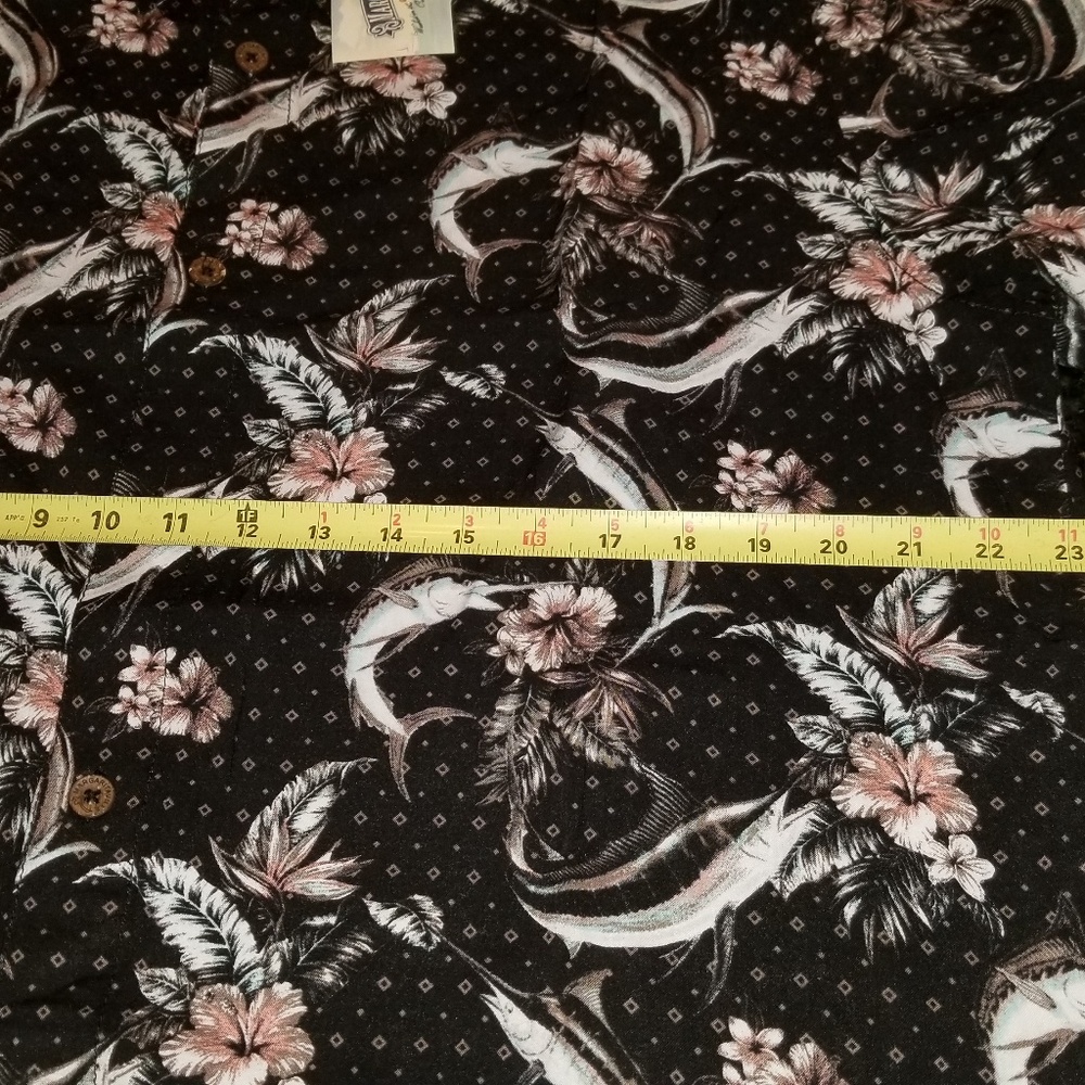 New Margaritaville Hawaiian Shirt Mens XL Graphics - Picture 4 of 6